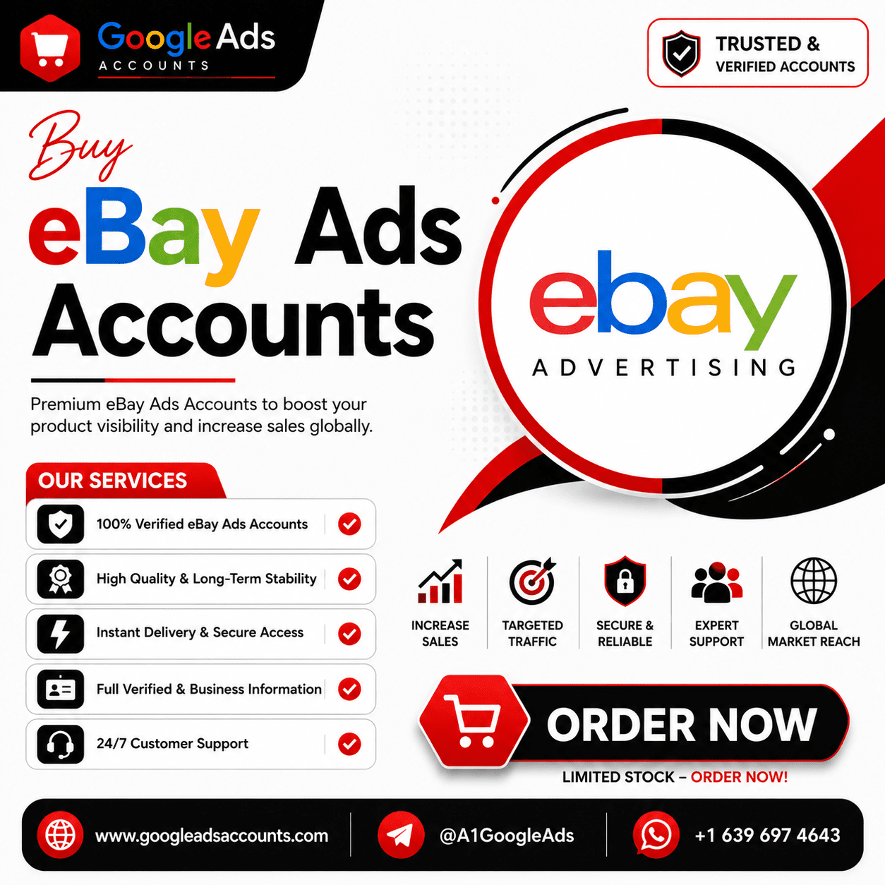 Buy eBay Ads Accounts