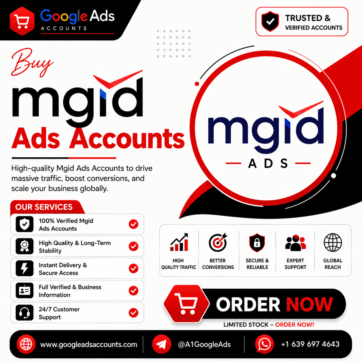 Buy Mgid Ads Accounts