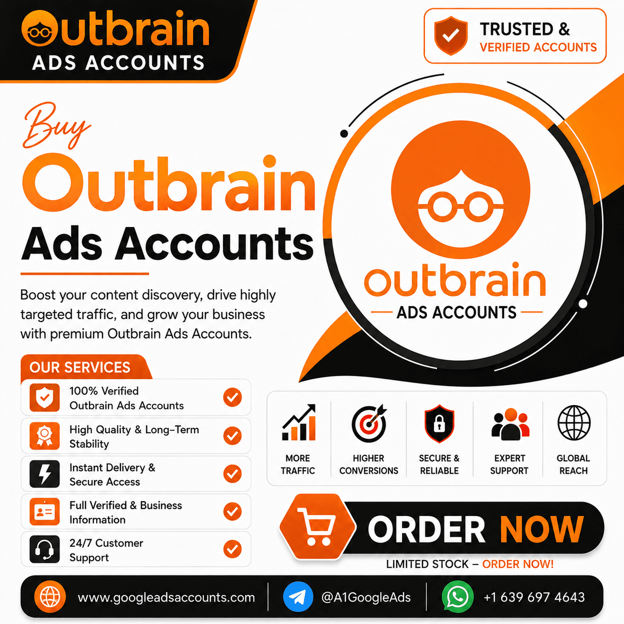 Buy Outbrain Ads Accounts