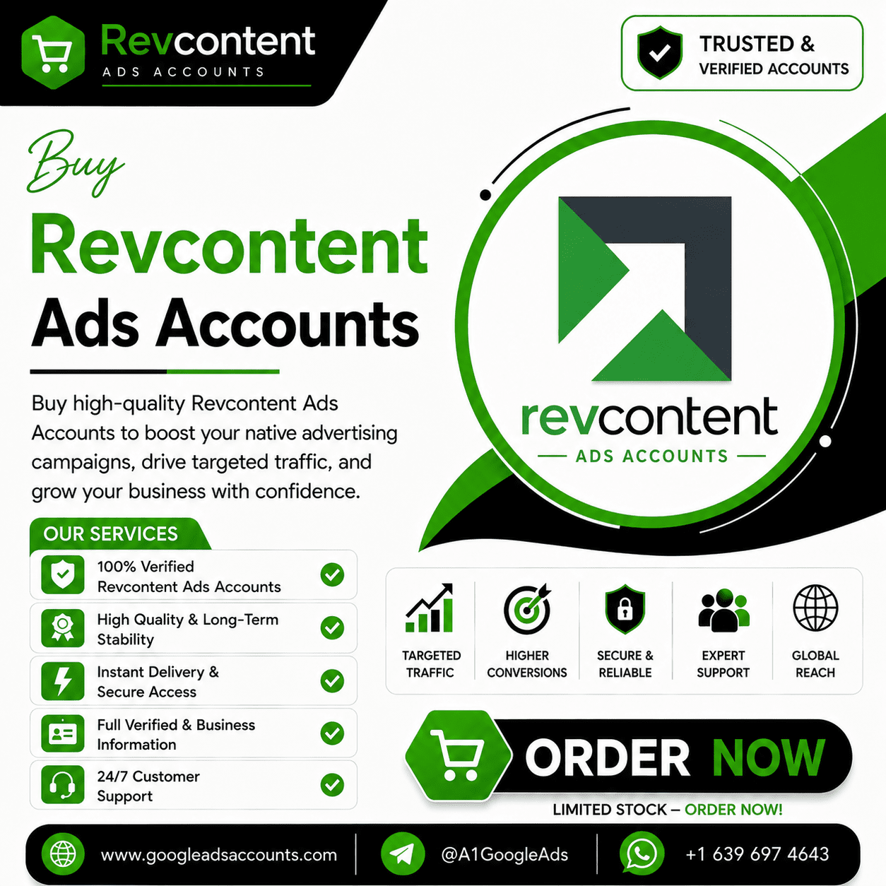 Buy Revcontent Ads Accounts