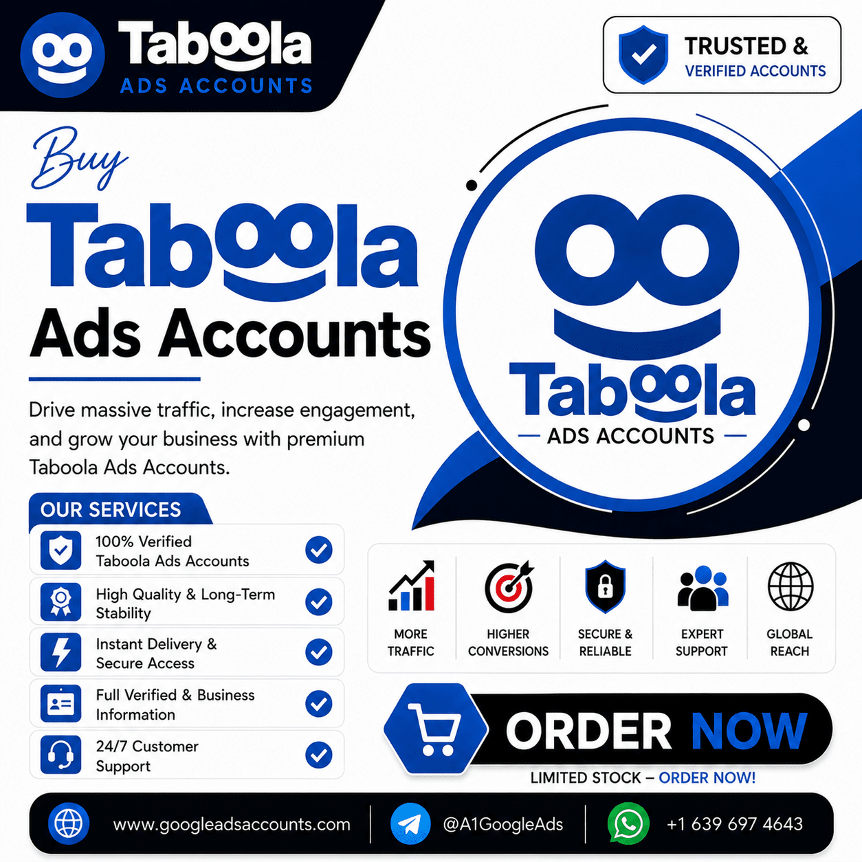 Buy Taboola Ads Accounts